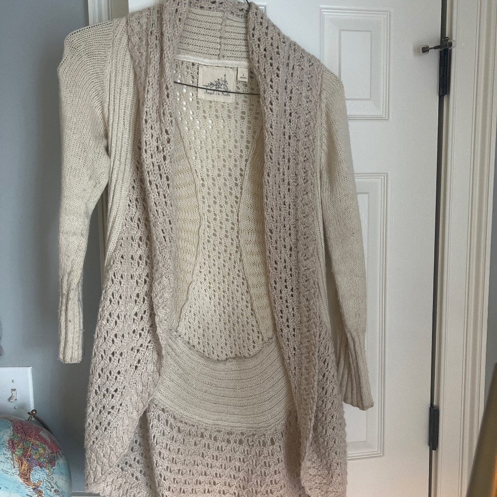 Anthropologie angel of the north sweater